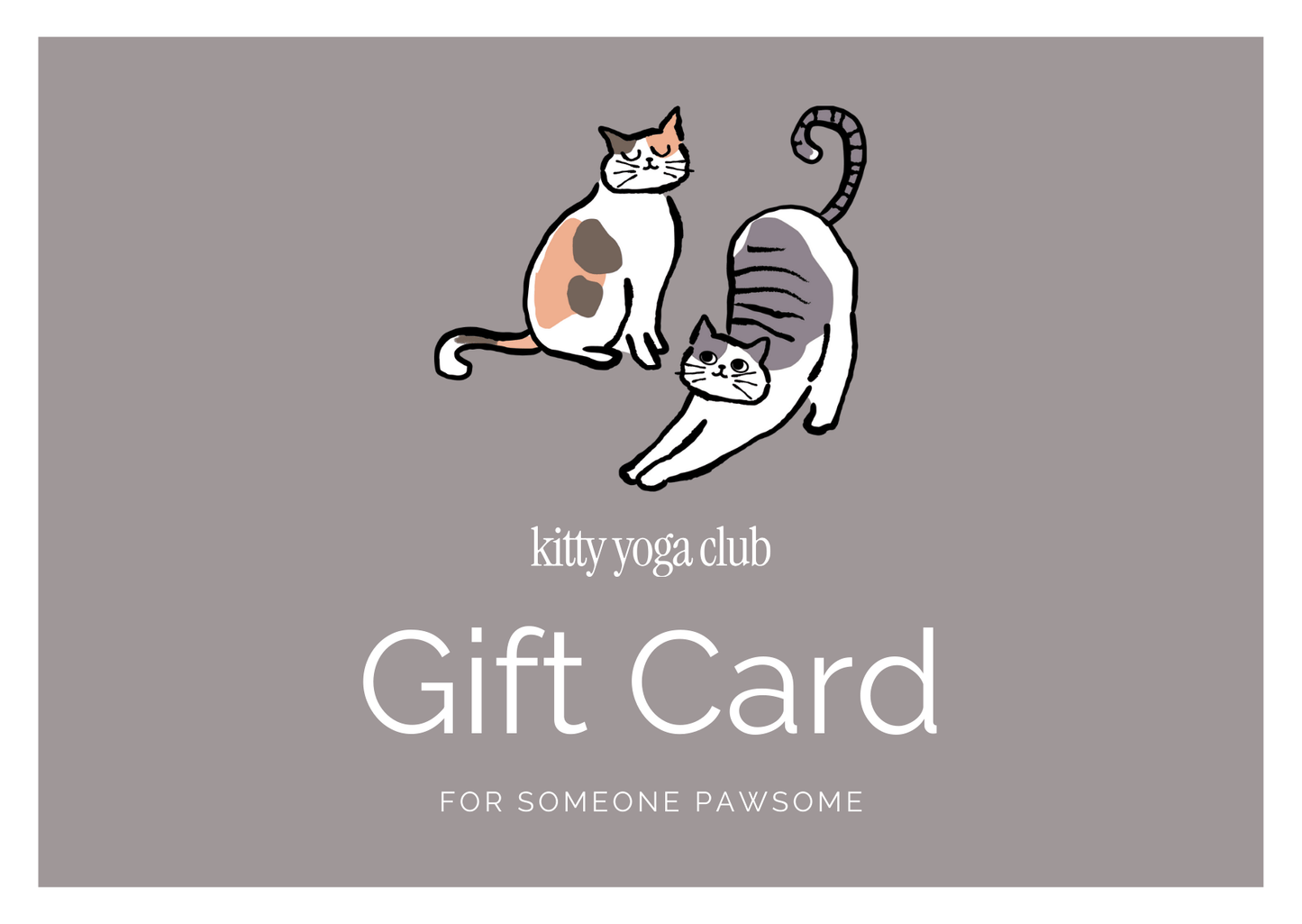 Gift Card | Kitty Yoga Sydney